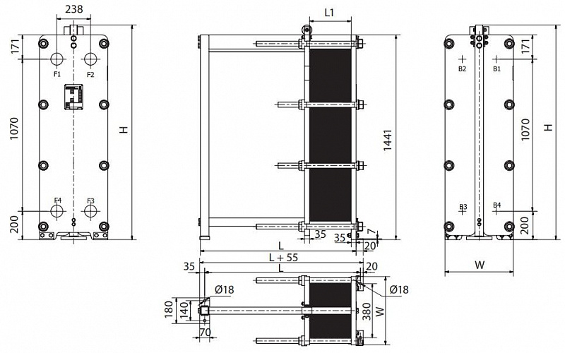Теплообменник Sondex S37 2 Теплообменник Sondex S37