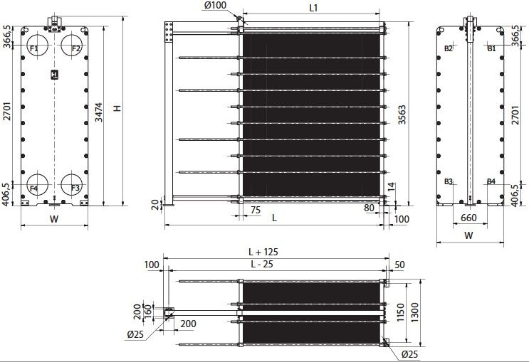 Теплообменник Sondex S315 2 Теплообменник Sondex S315