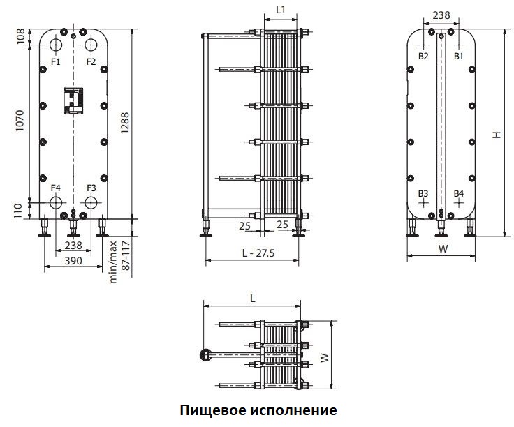 Теплообменник Sondex S37 4 Теплообменник Sondex S37