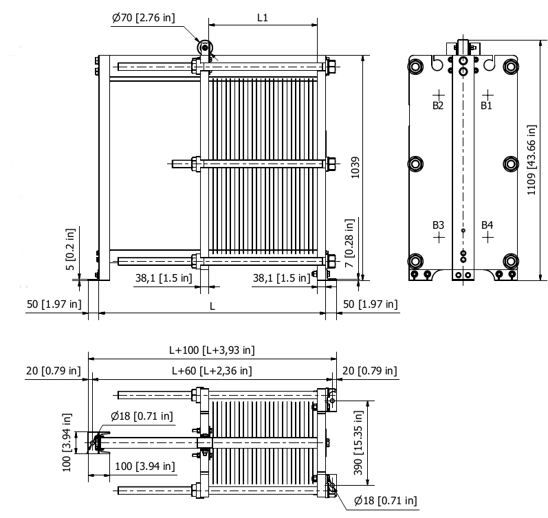 Теплообменник Sondex SW26А 2 Теплообменник Sondex SW26А