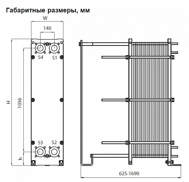 Теплообменник Alfa Laval AQ2L 2 Теплообменник Alfa Laval AQ2L