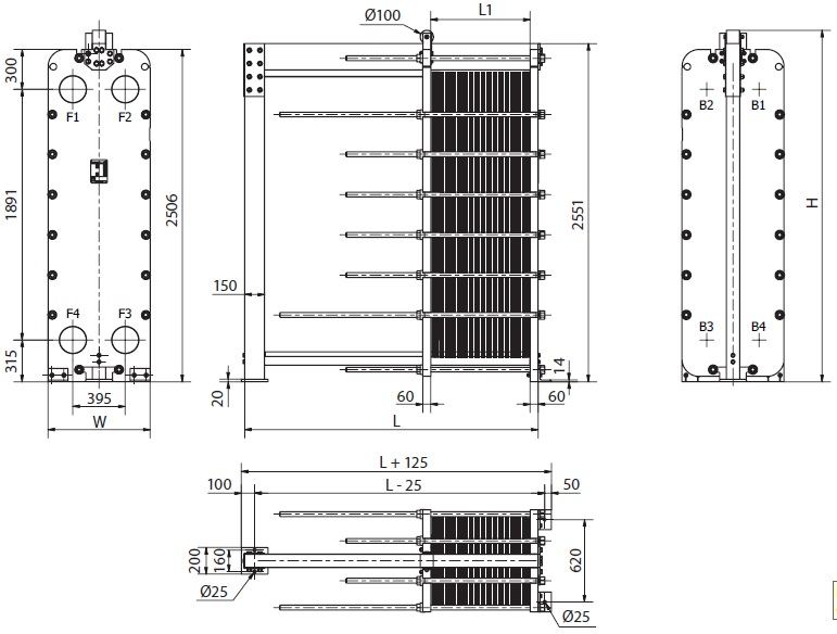 Теплообменник Sondex S130 2 Теплообменник Sondex S130